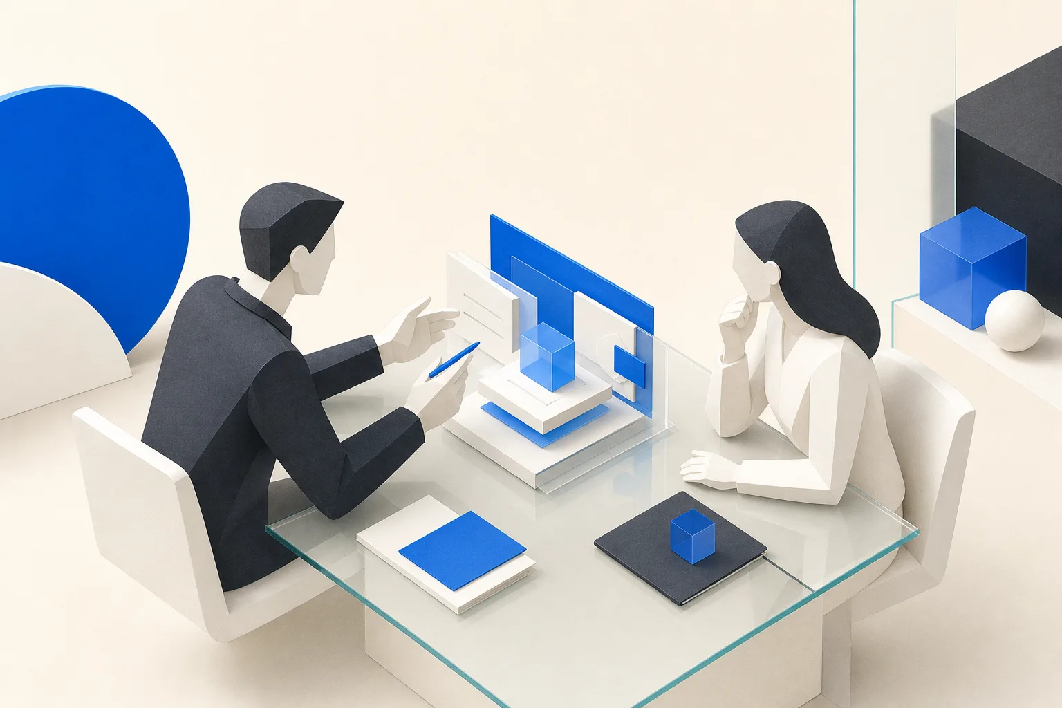 Meeting with the IT consultant.